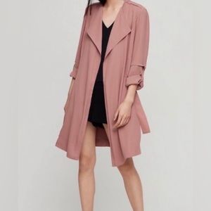 Aritzia Babaton Quincy Trench Coat